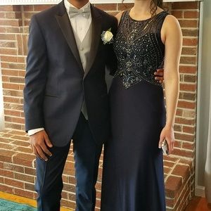 Royal blue prom dress!